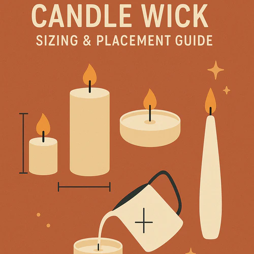 Candle Wick Sizing & Placement Guide